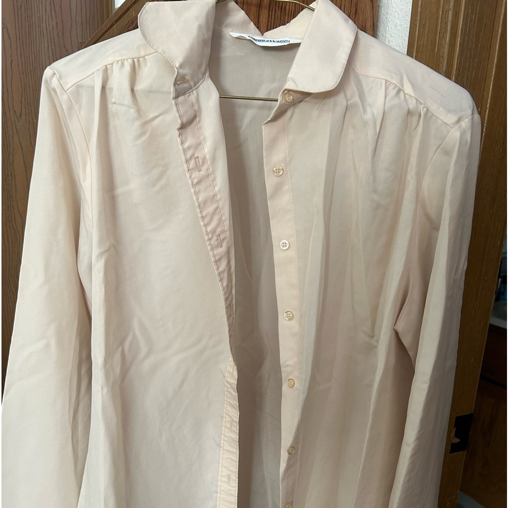 Women’s vintage blouse. Cream colored. Rarely worn.